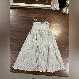 Burt’s Bees gray sundress